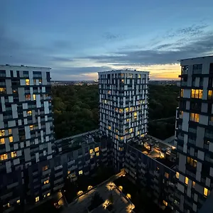 Appartement In Garden Towers, Praag